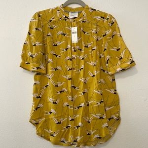 Anthropologie Trapeze Blouse